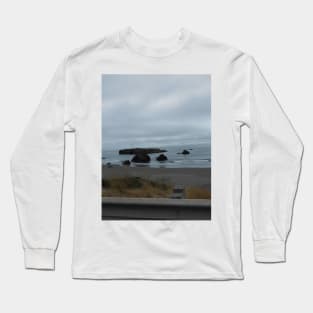 California Coast Nature Photography Pacific Northwest Long Sleeve T-Shirt